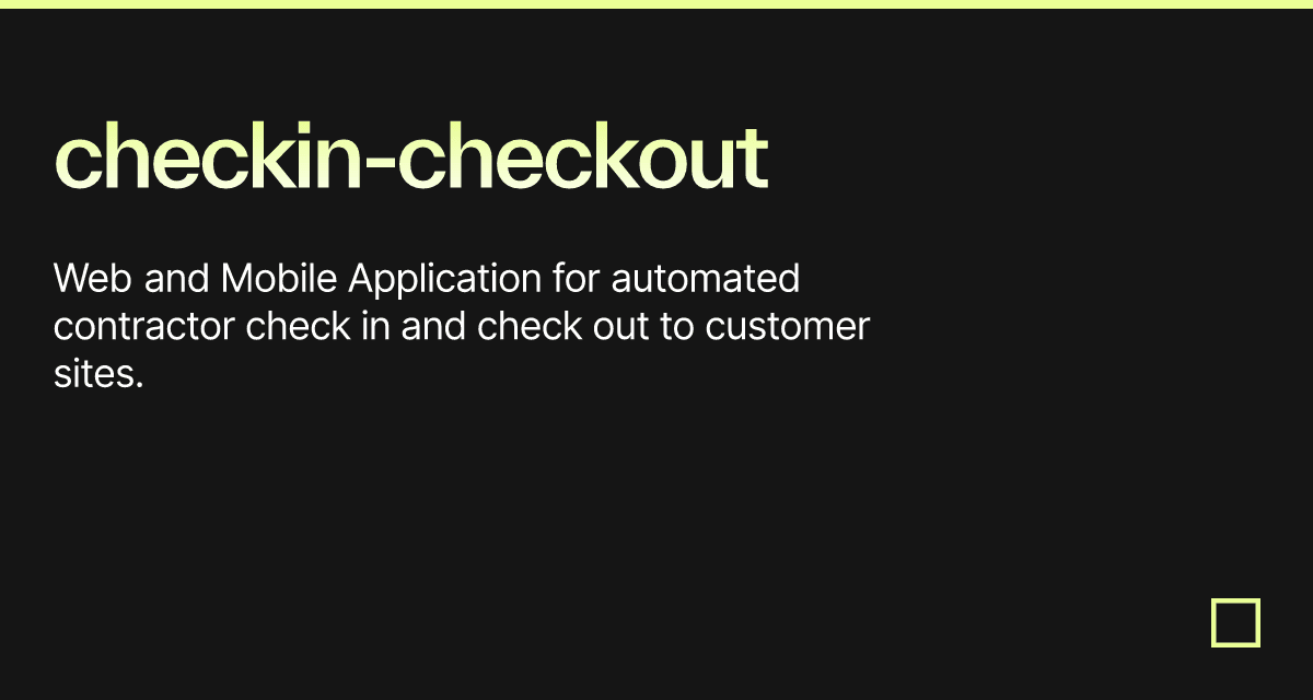 checkin-checkout - Codesandbox