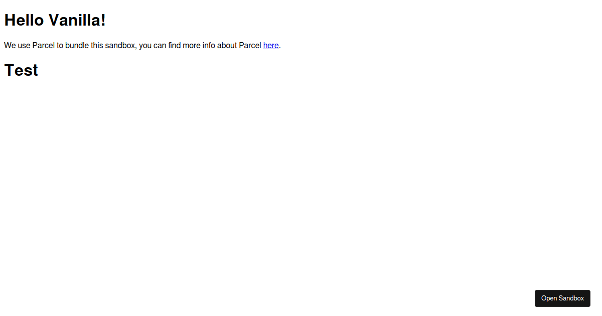 codesandbox html css js