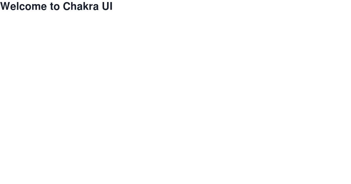 Chakra UI - Next JS & TypeScript - Codesandbox