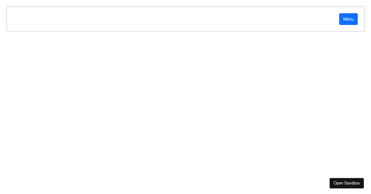 Profile Dropdown Menu (forked) - Codesandbox