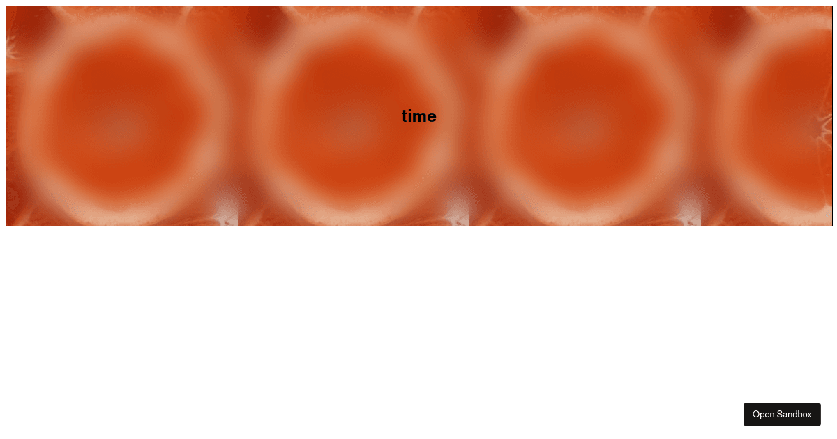 Blur image background - Codesandbox