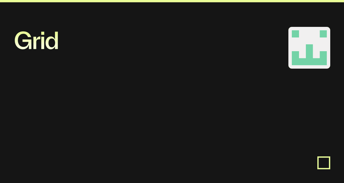 Grid - Codesandbox