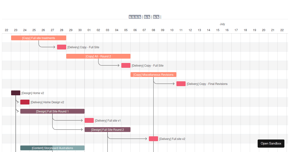 Schedule (forked) - Codesandbox
