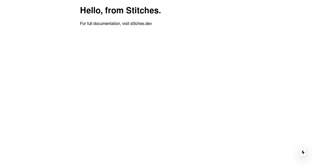Stitches CI: Next.js - Codesandbox