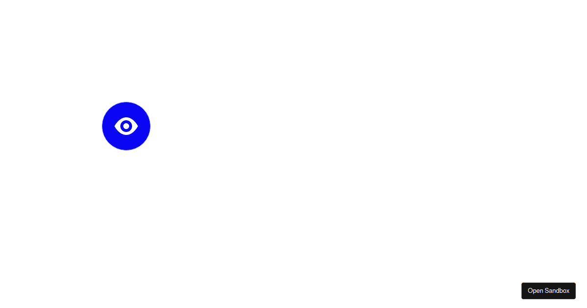 Animated Button - Codesandbox