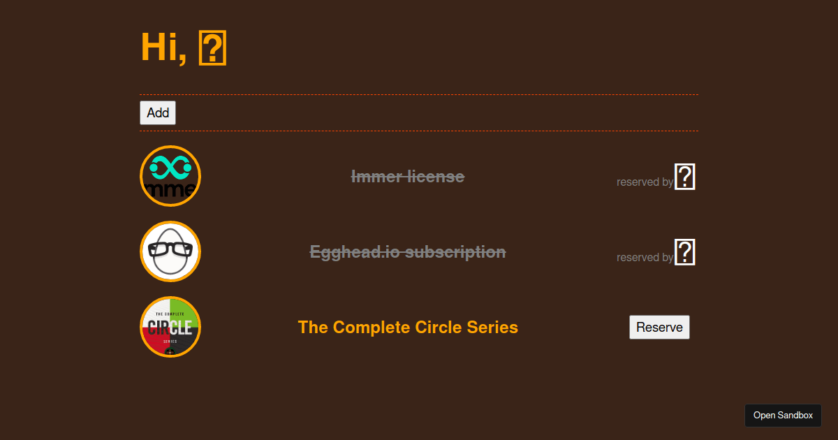 immer-gifts - Codesandbox