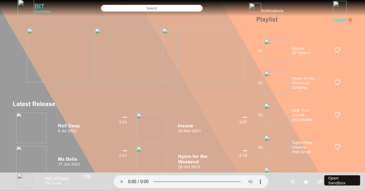music-player-1 - Codesandbox