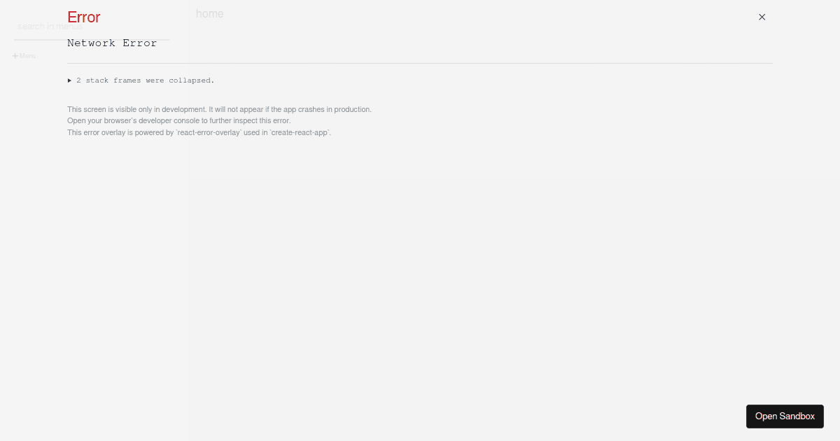 react - Codesandbox