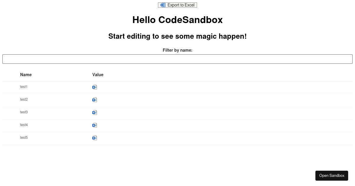 DetailListApp (forked) - Codesandbox