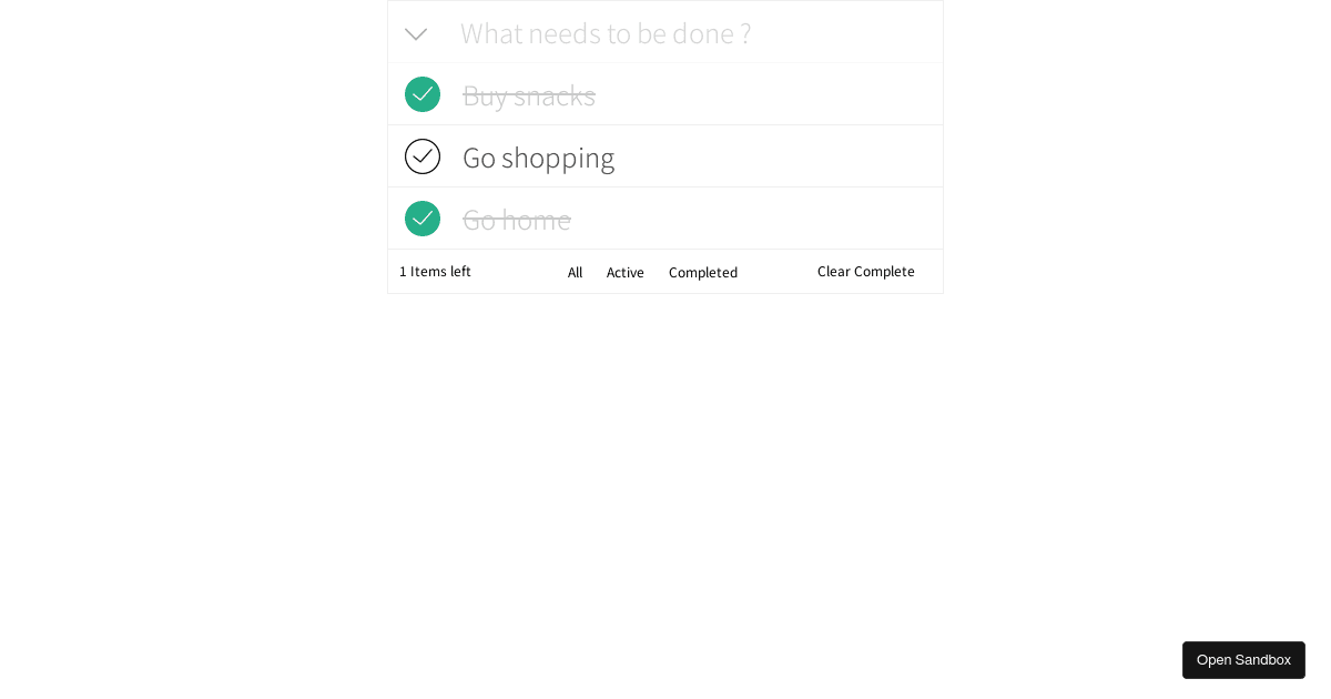 react - Codesandbox