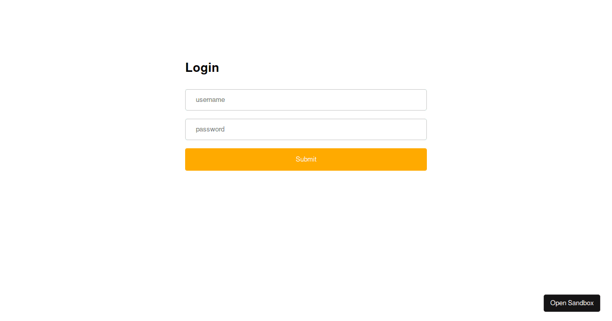 Todo - Codesandbox