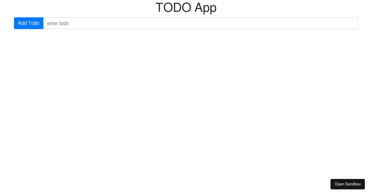 new - Codesandbox