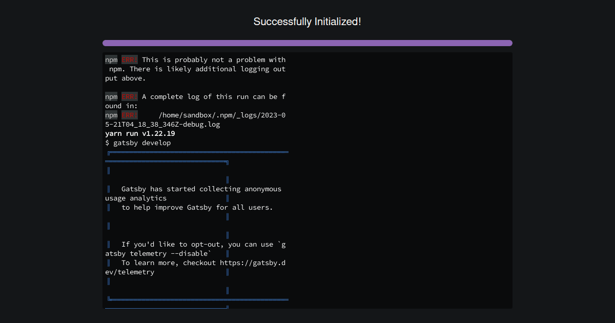 gatsby-starter-default - Codesandbox