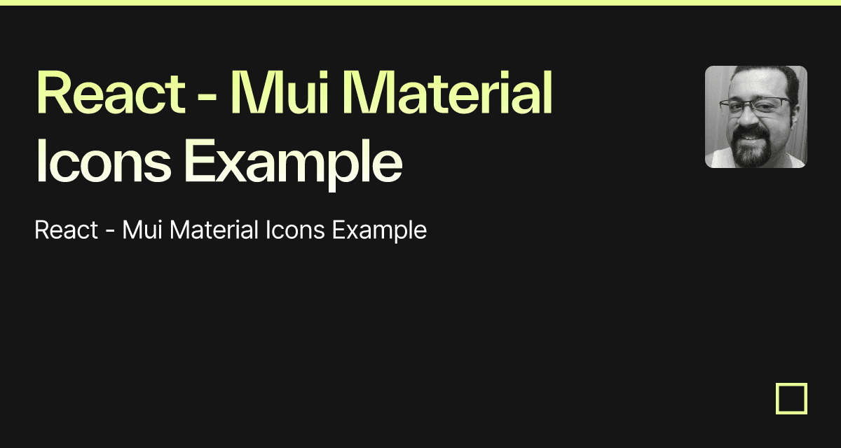 react-mui-material-icons-example-codesandbox