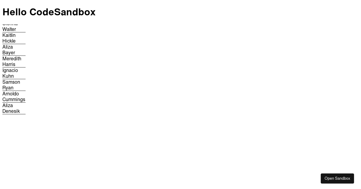 Inverse Infinite Scroll (forked) - Codesandbox