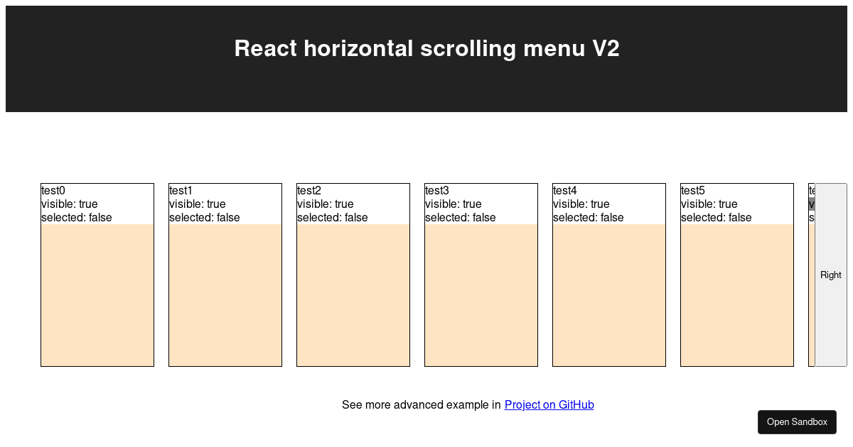 Basic with select item - Codesandbox