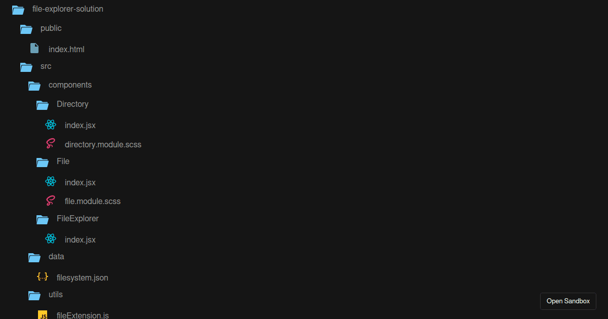 file-explorer-solution - Codesandbox