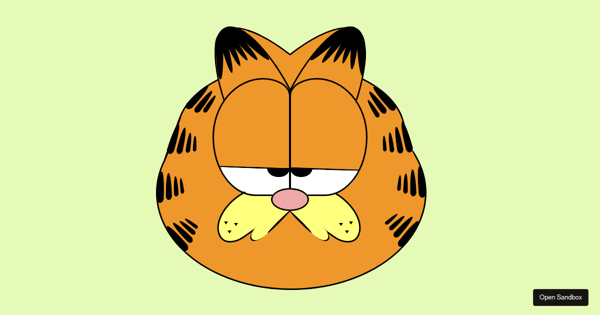 garfield-bored-face - Codesandbox