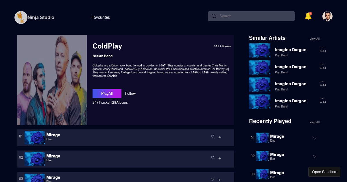 music-player-1 - Codesandbox
