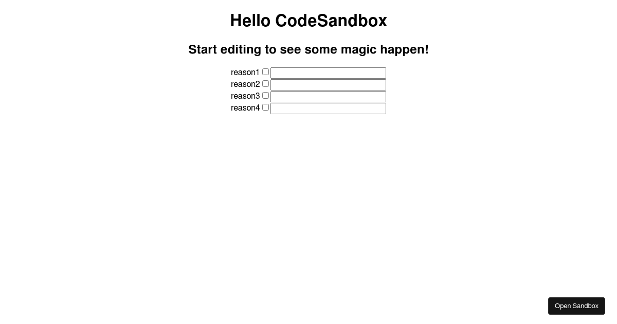 dynamicUseState - Codesandbox