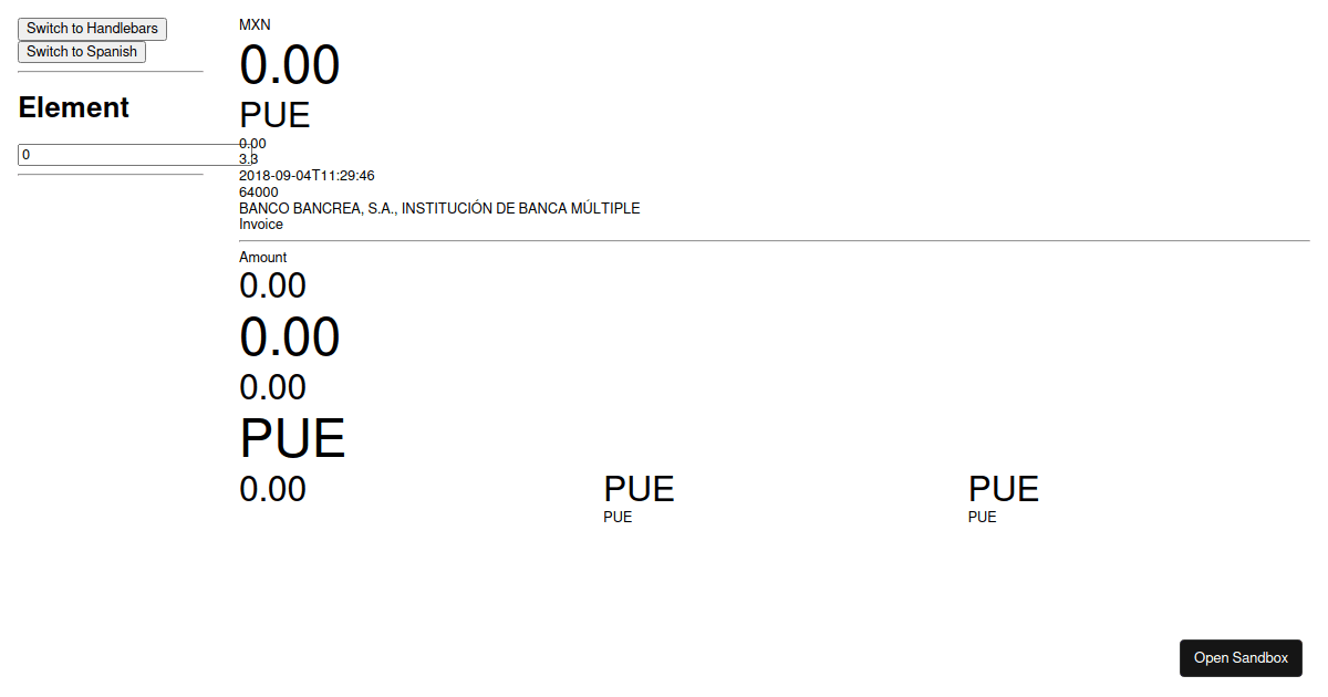 reacthandlebars3 Codesandbox