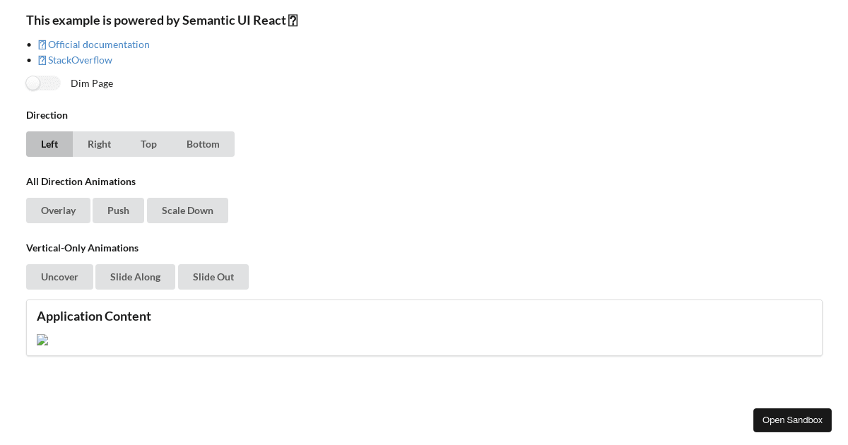 semantic-ui-example - Codesandbox