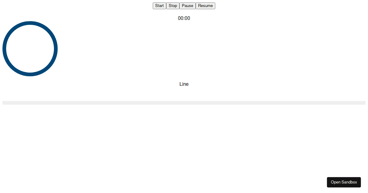 Precision Timer Adriana - Play with animation - Codesandbox