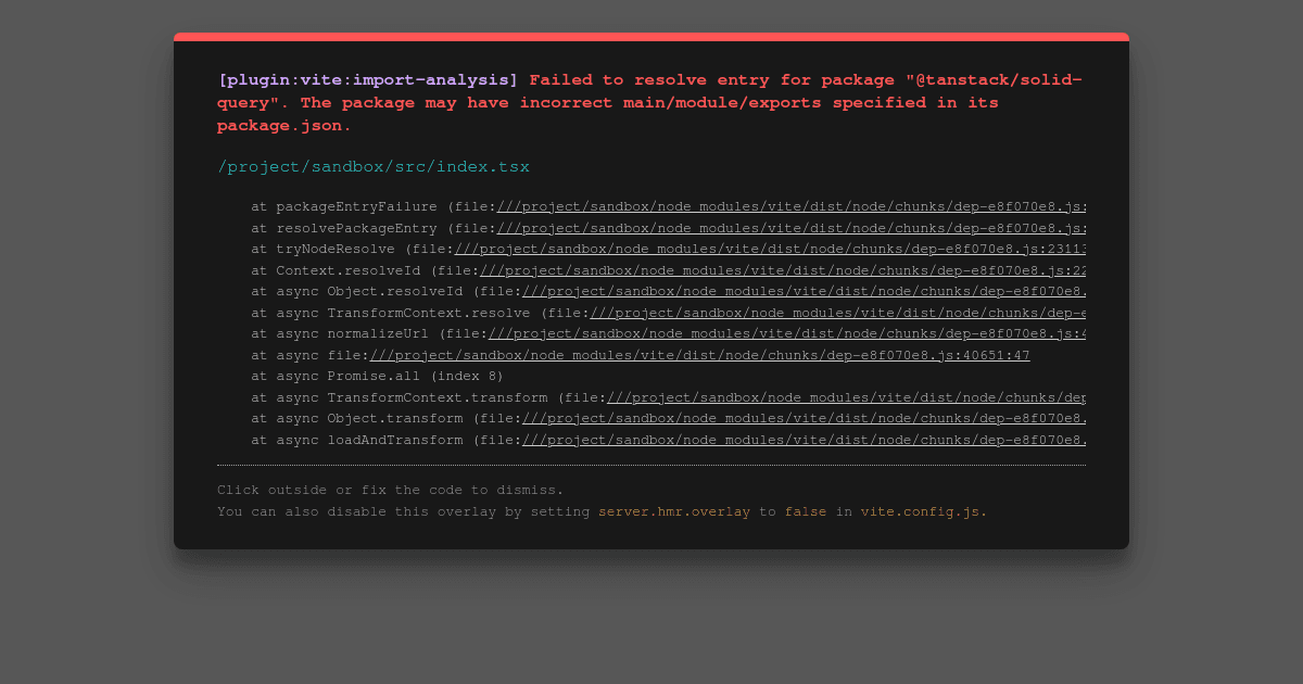 @tanstack query-example-react-basic-typescript -... @tanstack/query-example-solid-basic-typescript - Codesandbox