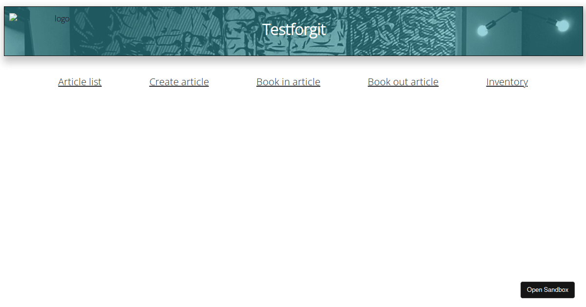 react - Codesandbox