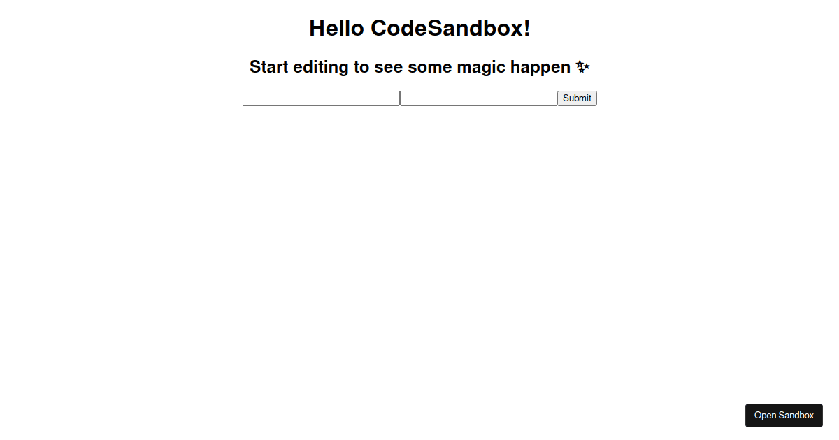 bootstrap-timepicker tests - Codesandbox