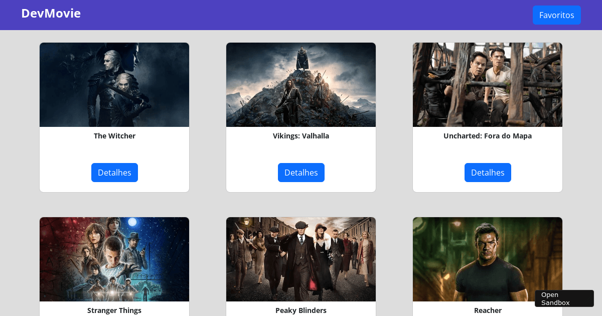 dev-movie - Codesandbox