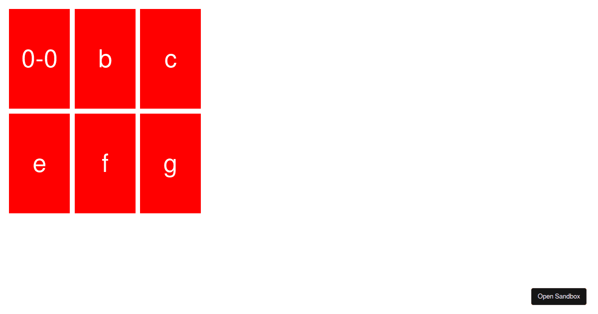 Grid Layout (forked) - Codesandbox