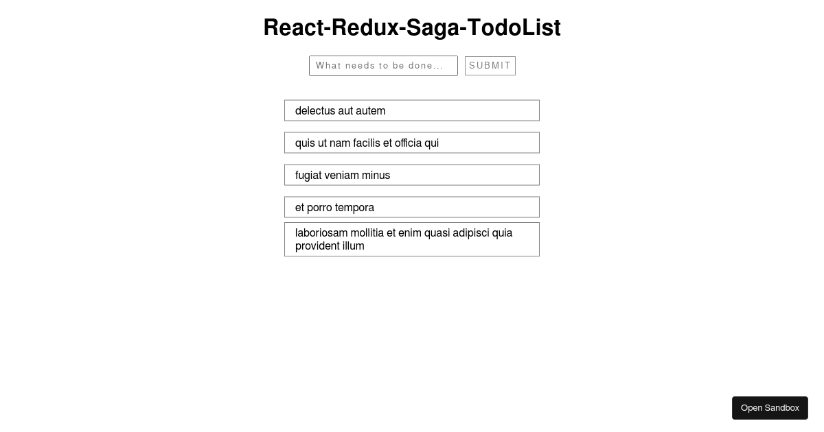 react - Codesandbox