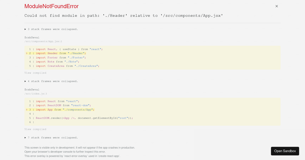 Using Pre-Built React Components Completed (forked) - Codesandbox