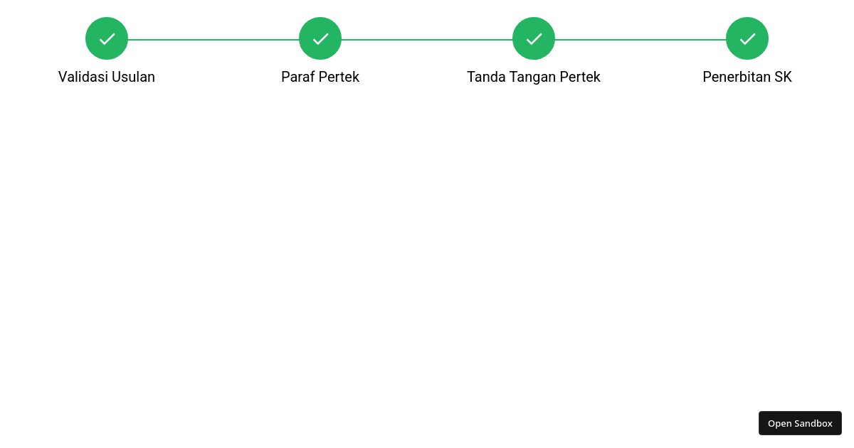 React Stepper (forked) - Codesandbox