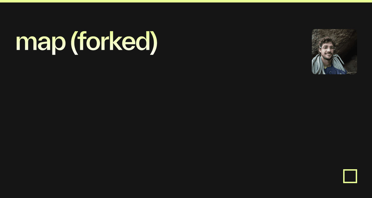 map (forked) - Codesandbox