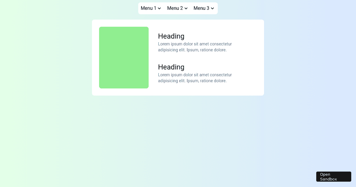 MUI Navigation - Codesandbox