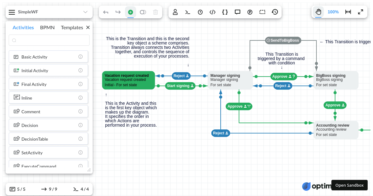 workflow-designer-javascript-sample - Codesandbox