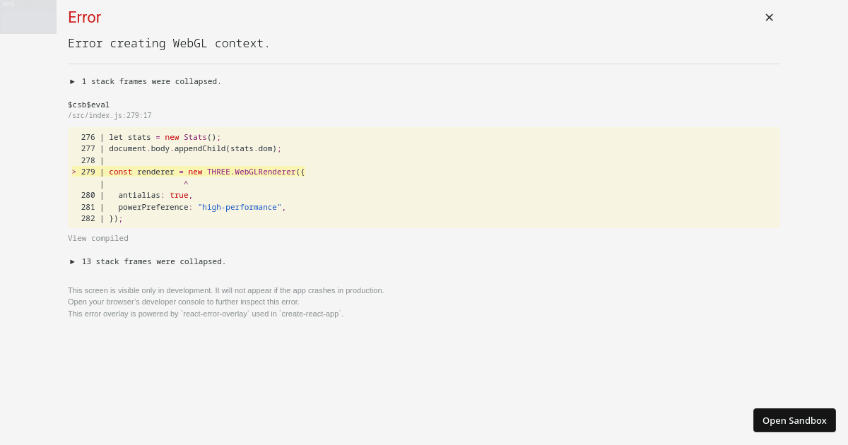 Clouds - Codesandbox