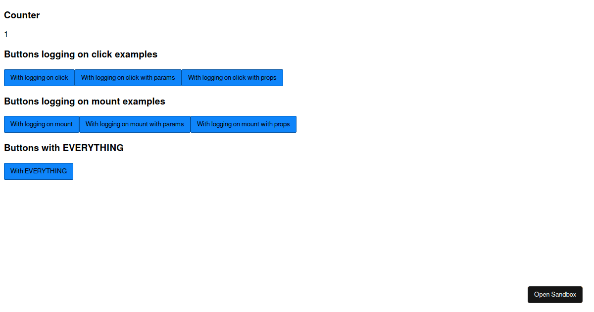 hocs-buttons - Codesandbox