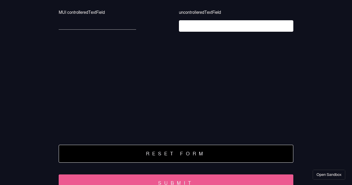 React Hook Form - V7 Controller TS (forked) - Codesandbox