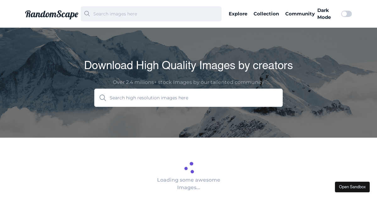image-gallery - Codesandbox