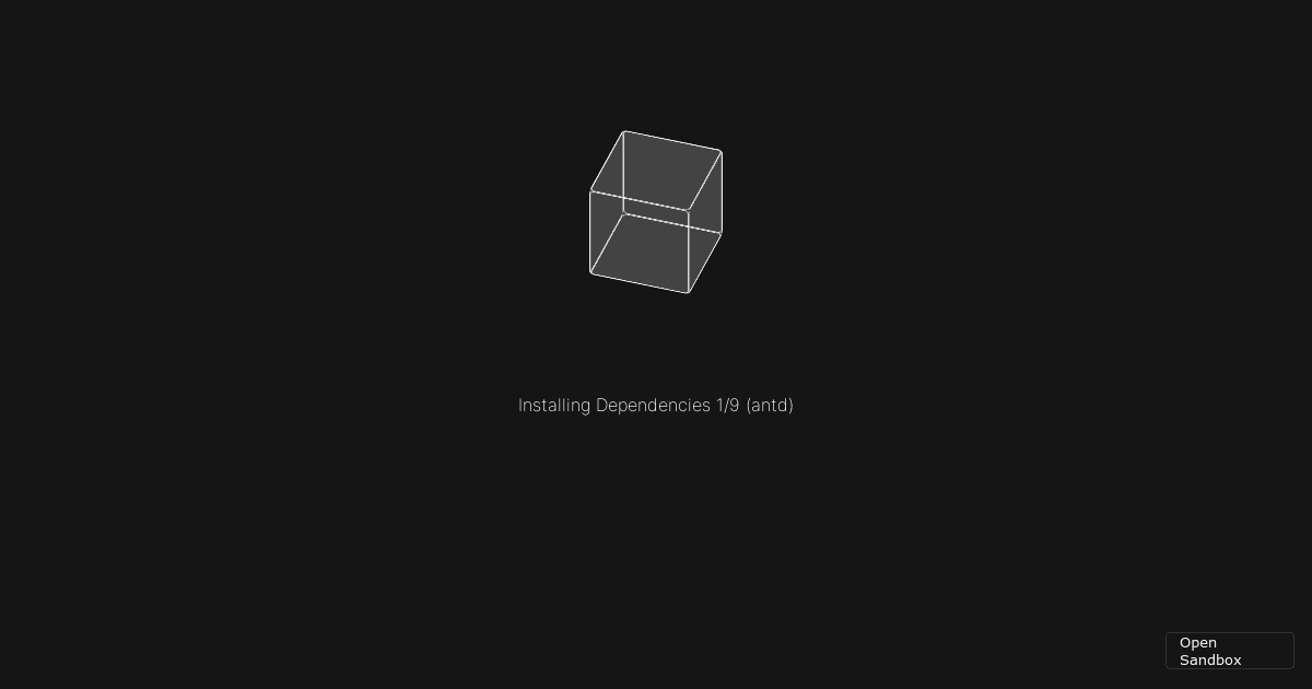 Antd Reproduction Template Codesandbox antd-reproduction-template-codesandbox