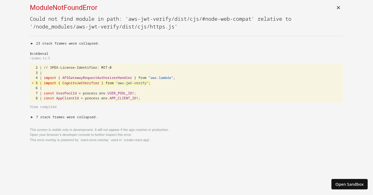 TypeScript Playground Export (forked) - Codesandbox