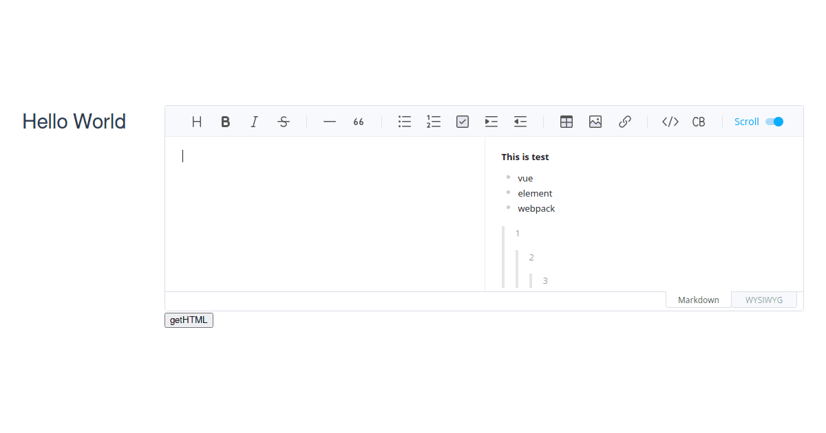 vue3-Markdown - Codesandbox