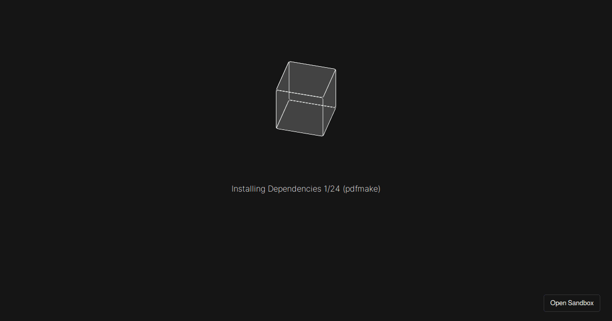 front - Codesandbox