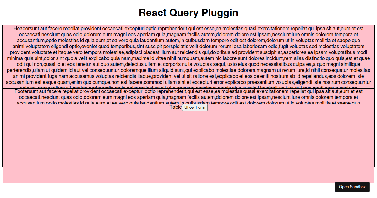 React Query Example