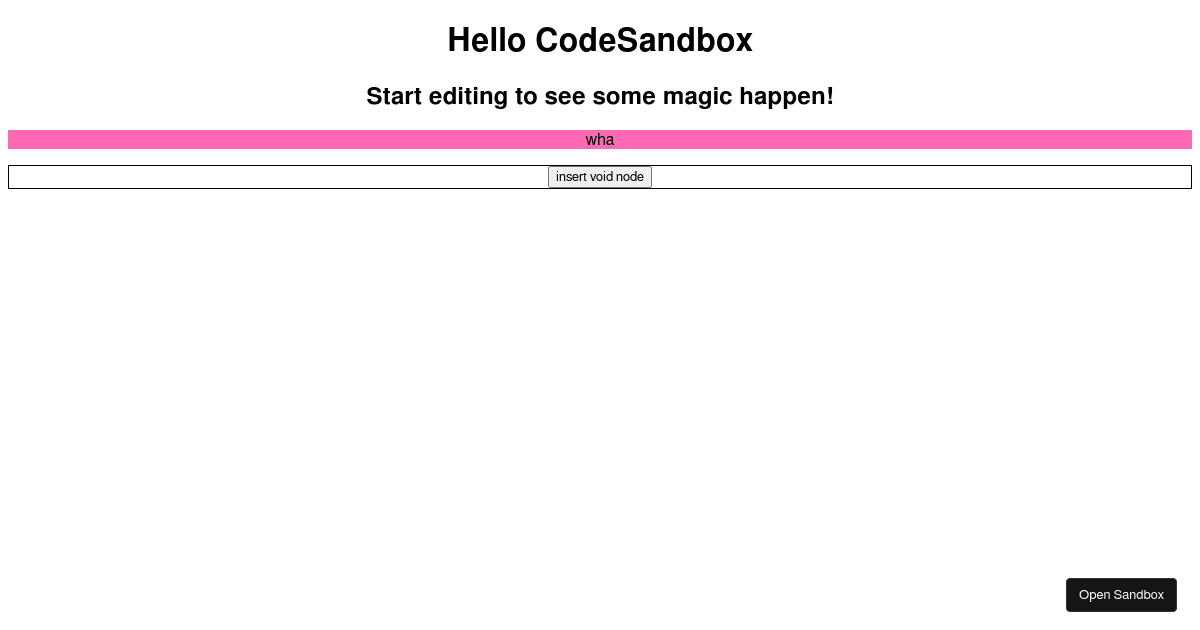 slatejsvoidnodes Codesandbox
