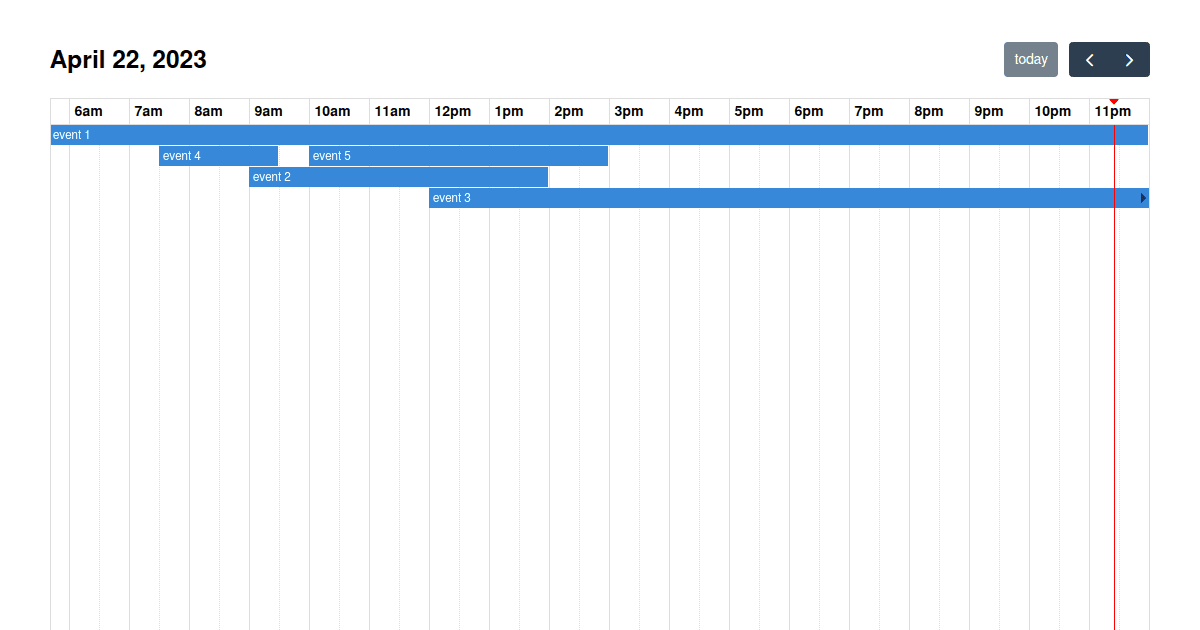 FullCalendar React Example Project - Codesandbox