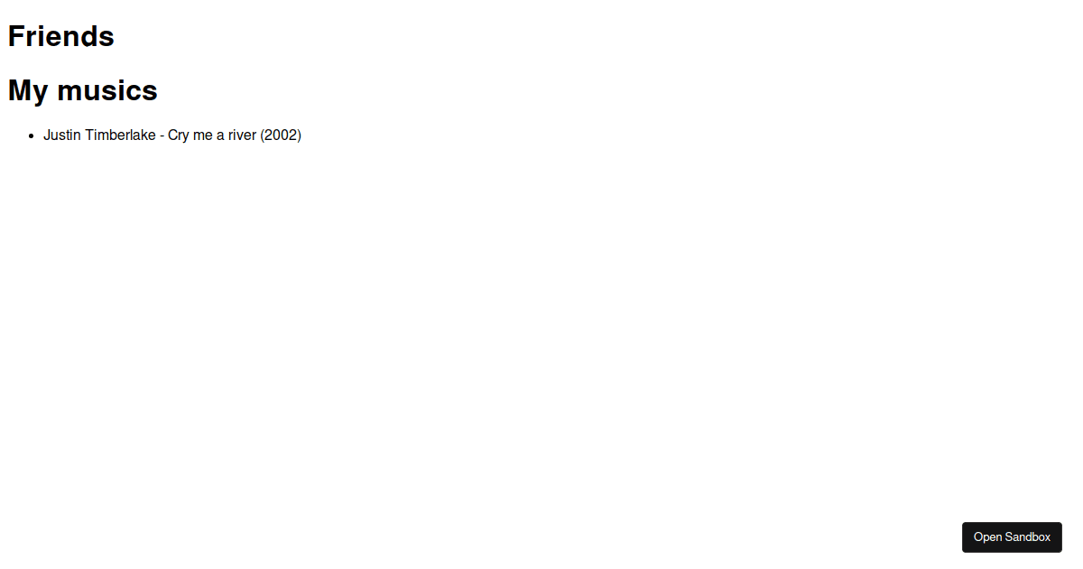 Solution of multiple realm: multiple context - Codesandbox